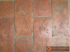 tavella rossa carteggiata pesante