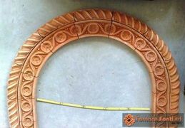 cornice fregio fiori e corda1