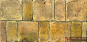 tavella quadra e rettangolare gialla