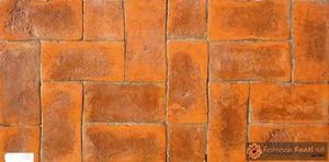 tavella rossa dritta carteggiata pesante