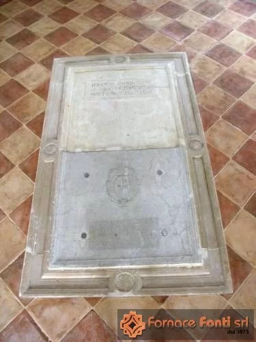 Restauro di pavimentazione a scacchiera con tavella rossa e gialla